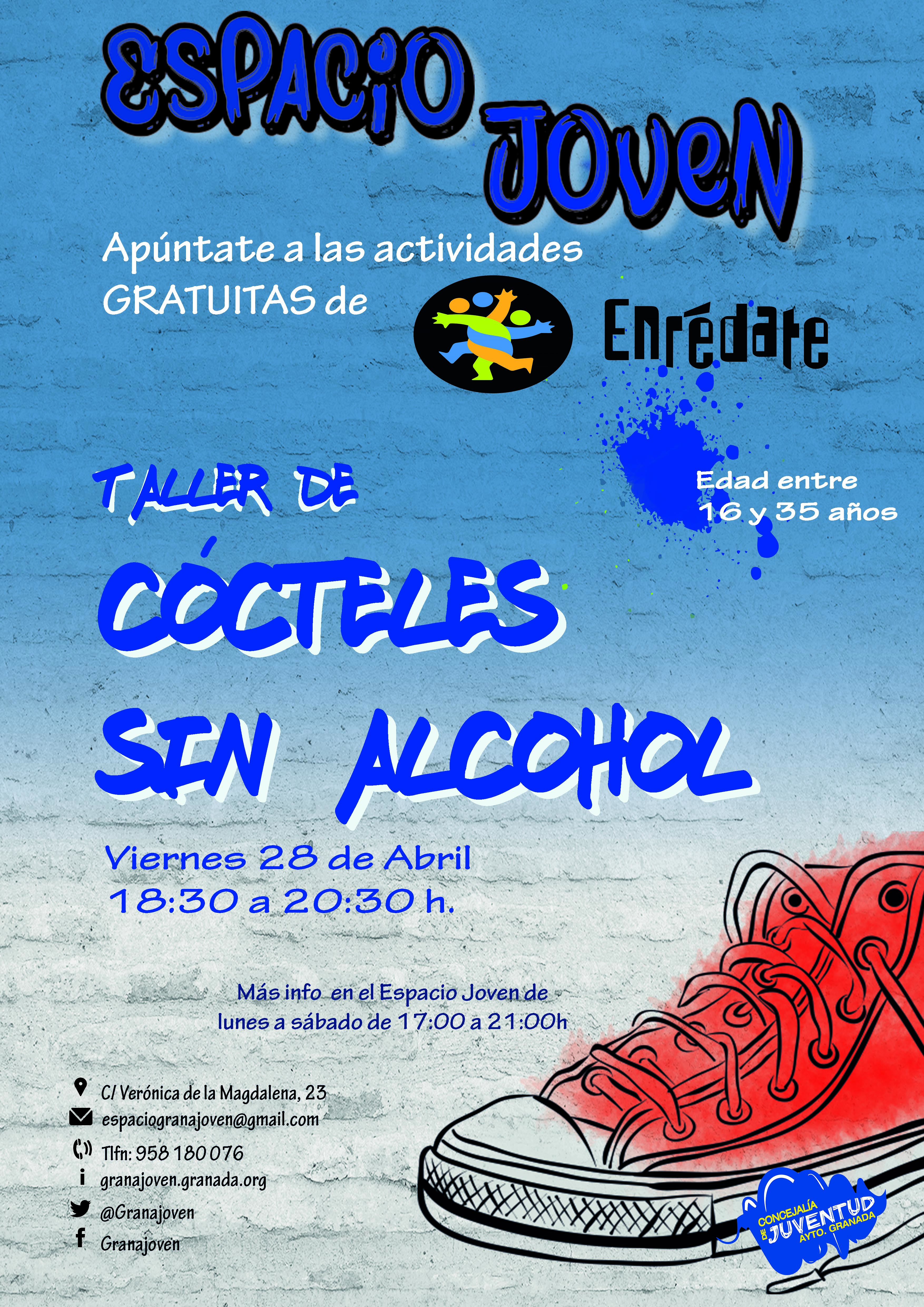 ENREDATE. Taller de Ccteles sin Alcohol